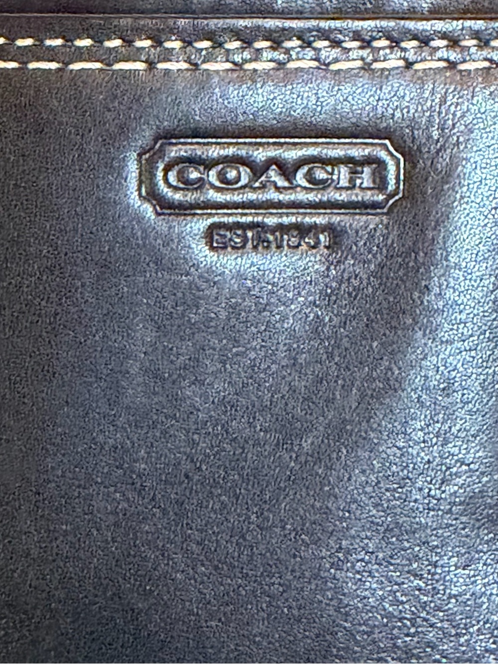 Coach Y2K Hampton Madeleine Carryall Satchel Tote Black Leather Turnlock closure - Picture 14 of 14